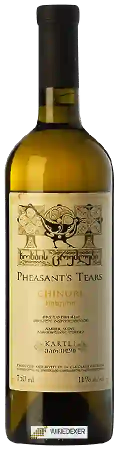 Winery Pheasant's Tears - Chinuri Winery Pheasant's Tears - Chinuri