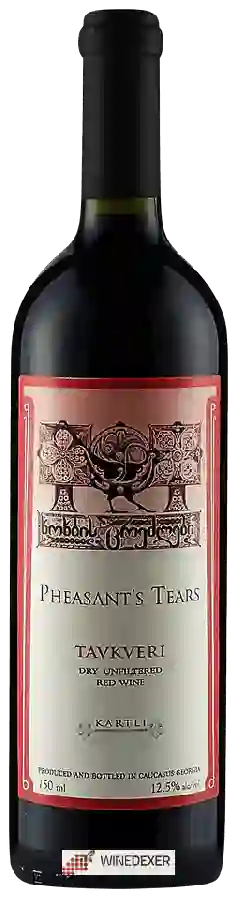 Winery Pheasant's Tears - Tavkveri