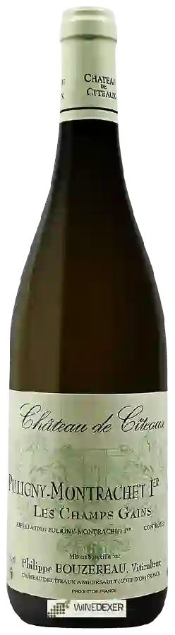 Philippe Bouzereau - Chateau de Citeaux - Château de Cîteaux Puligny-Montrachet 1er Cru 'Les Champs Gains'