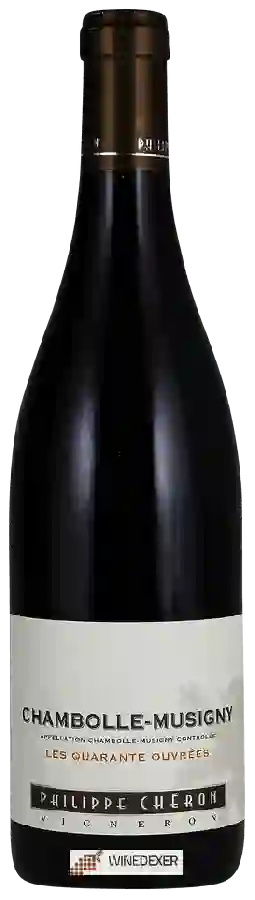 Winery Philippe Chéron - Chambolle-Musigny Les Quarante Ouvrées