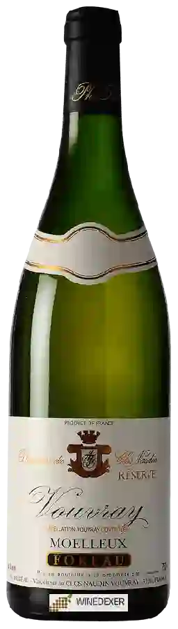 Winery Philippe Foreau - Reserve Vouvray Moelleux Winery Philippe Foreau - Reserve Vouvray Moelleux