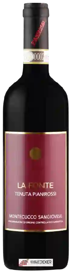 Winery Pianirossi - La Fonte Montecucco Sangiovese