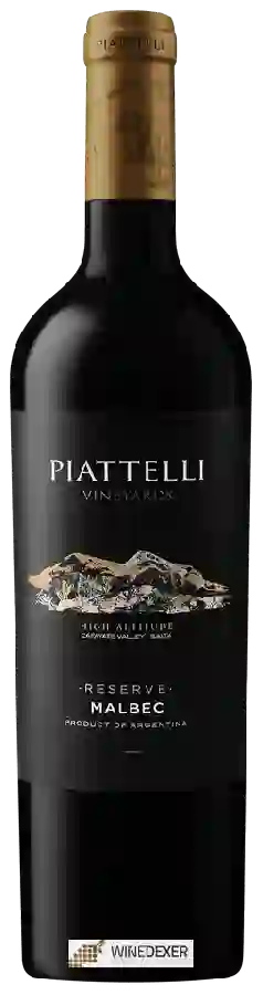 Winery Piattelli - Malbec Reserve Winery Piattelli - Malbec Reserve