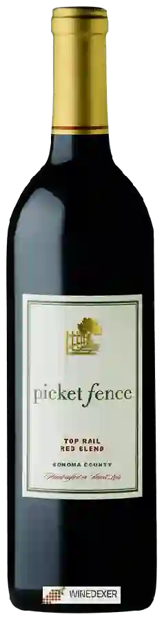 Winery Picket Fence - Top Rail Blend Red Winery Picket Fence - Top Rail Blend Red