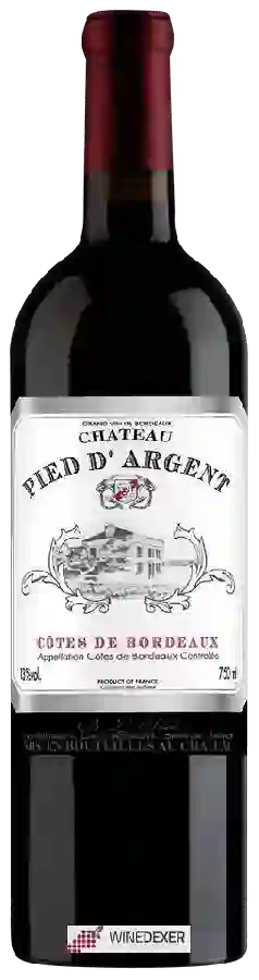 Château Pied d'Argent - Côtes de Bordeaux Château Pied d'Argent - Côtes de Bordeaux
