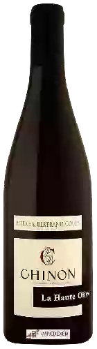 Winery Pierre & Bertrand Couly - La Haute Olive Chinon