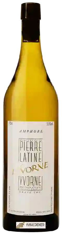 Winery Pierre Latine - L'Yvorne Grand Cru Winery Pierre Latine - L'Yvorne Grand Cru