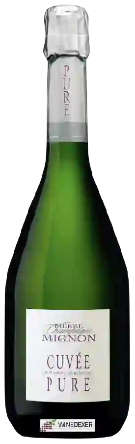 Winery Pierre Mignon - Cuvée Pure Zéro Dosage Brut Nature Champagne Winery Pierre Mignon - Cuvée Pure Zéro Dosage Brut Nature Champagne