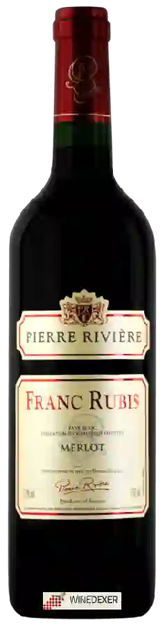 Maison Riviere - Franc Rubis Merlot Maison Riviere - Franc Rubis Merlot