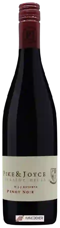 Winery Pike & Joyce - W.J.J. Reserve Pinot Noir Winery Pike & Joyce - W.J.J. Reserve Pinot Noir