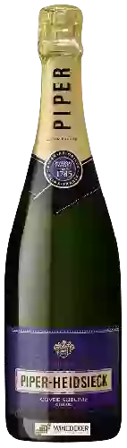 Winery Piper-Heidsieck - Cuvée Sublime Demi-Sec Champagne