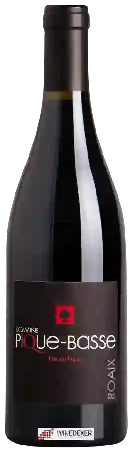 Domaine Pique-Basse - L'As du Pique Côtes-du-Rhône-Villages 'Roaix' Rouge Domaine Pique-Basse - L'As du Pique Côtes-du-Rhône-Villages 'Roaix' Rouge