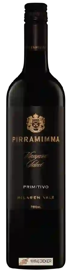 Winery Pirramimma - Vineyard Select Primitivo Winery Pirramimma - Vineyard Select Primitivo