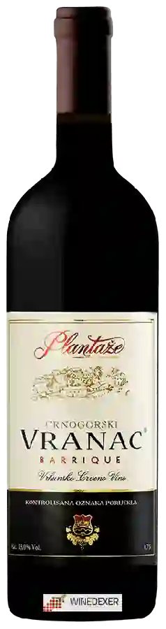 Winery Plantaže - Crnogorski Vranac Barrique
