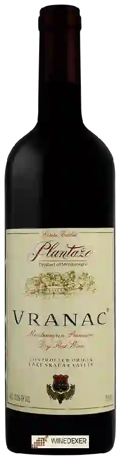 Winery Plantaže - Montenegro Vranac Winery Plantaže - Montenegro Vranac