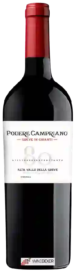 Winery Podere Campriano - 80 Alta Valle della Greve Winery Podere Campriano - 80 Alta Valle della Greve