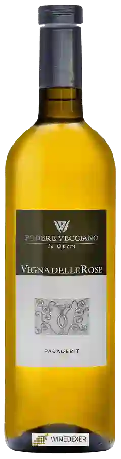 Winery Podere Vecciano - Vigna delle Rose Pagadebit