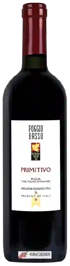 Winery Poggio Basso - Primitivo