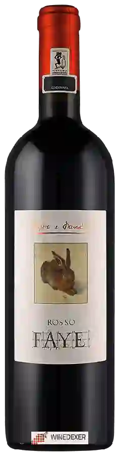 Winery Pojer e Sandri - Rosso Faye Dolomiti Winery Pojer e Sandri - Rosso Faye Dolomiti