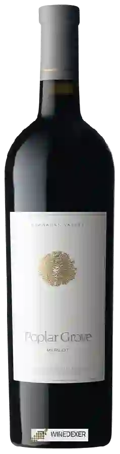 Winery Poplar Grove - Merlot Winery Poplar Grove - Merlot