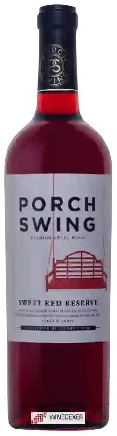 Winery Porch Swing - Sweet Red Reserve