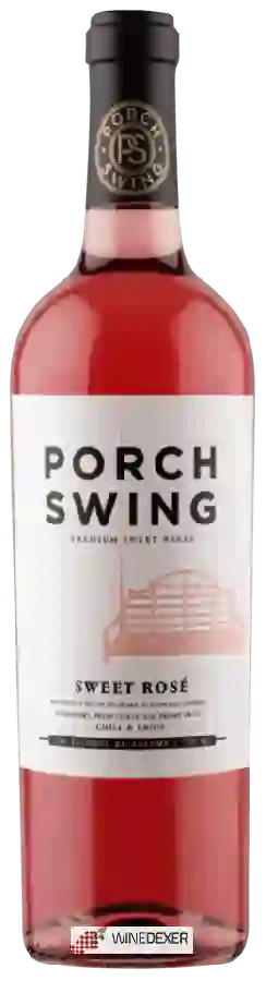 Winery Porch Swing - Sweet Rosé
