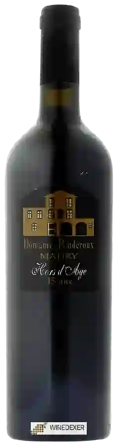 Winery Pouderoux - Maury Hors d'Age 15 Ans