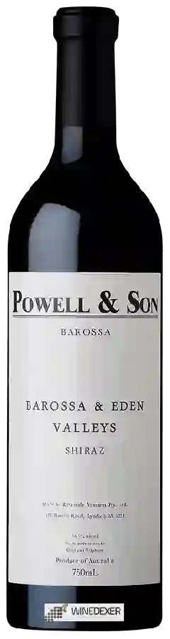 Winery Powell & Son - Barossa & Eden Valleys Shiraz Winery Powell & Son - Barossa & Eden Valleys Shiraz