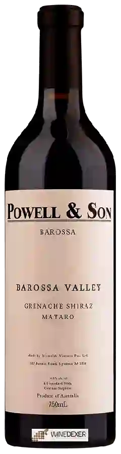 Winery Powell & Son - Grenache - Shiraz - Mataro Winery Powell & Son - Grenache - Shiraz - Mataro