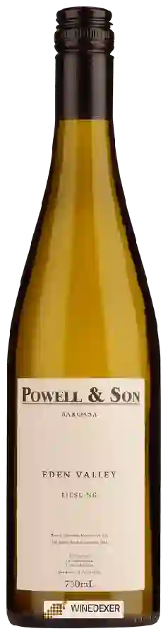 Winery Powell & Son - Riesling Winery Powell & Son - Riesling