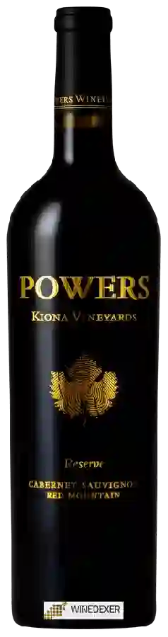 Winery Powers - Kiona Vineyards Reserve Cabernet Sauvignon