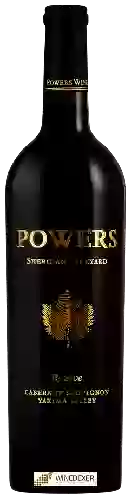 Winery Powers - Sheridan Vineyard Reserve Cabernet Sauvignon