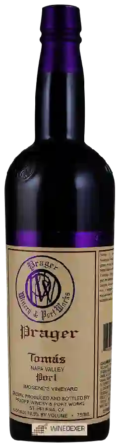Prager Winery and Port Works - Tomas Port Prager Winery and Port Works - Tomas Port