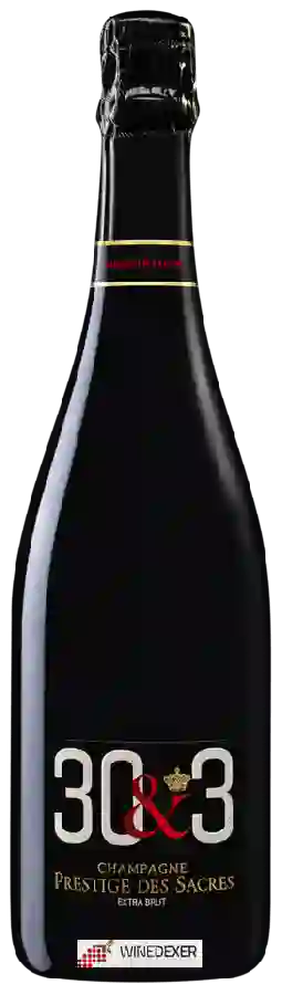 Winery Prestige des Sacres - 30&3 Extra Brut Champagne Winery Prestige des Sacres - 30&3 Extra Brut Champagne