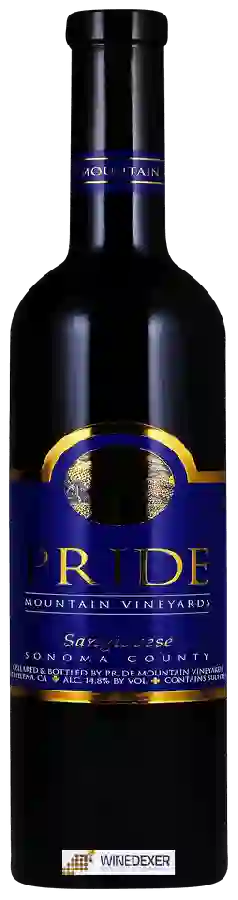 Winery Pride Mountain Vineyards - Sangiovese