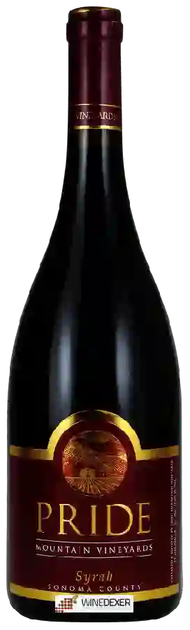 Winery Pride Mountain Vineyards - Syrah Winery Pride Mountain Vineyards - Syrah