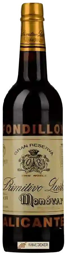 Winery Primitivo Quiles - Fondillon Gran Reserva Monóvar Winery Primitivo Quiles - Fondillon Gran Reserva Monóvar