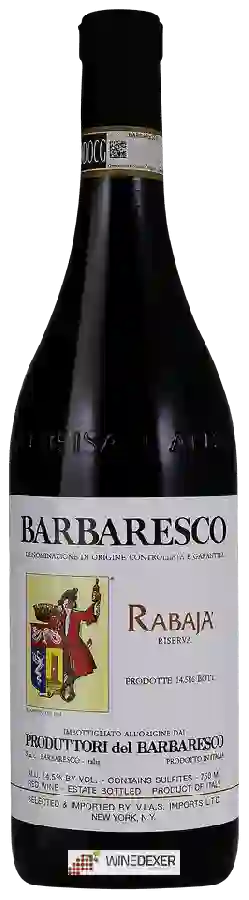 Winery Produttori del Barbaresco - Barbaresco Riserva Rabajà