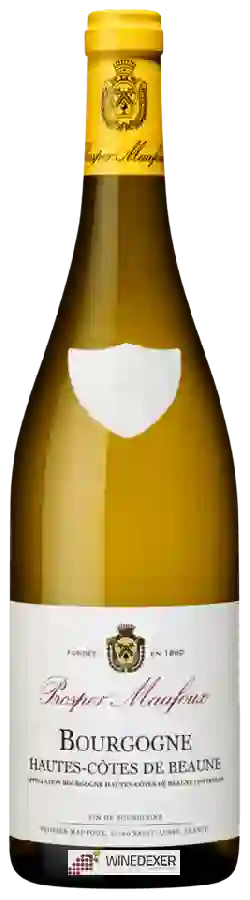 Winery Prosper Maufoux - Bourgogne Hautes Côtes de Beaune Blanc Winery Prosper Maufoux - Bourgogne Hautes Côtes de Beaune Blanc