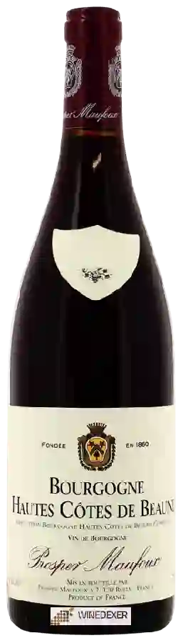 Winery Prosper Maufoux - Bourgogne Hautes Côtes de Beaune