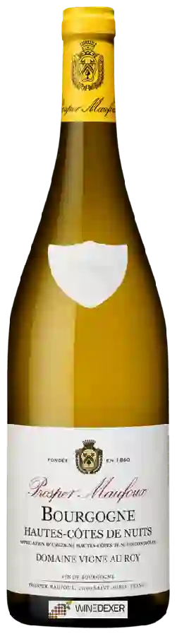 Winery Prosper Maufoux - Domaine Vigne Au Roy Bourgogne Hautes Côtes de Nuits Blanc Winery Prosper Maufoux - Domaine Vigne Au Roy Bourgogne Hautes Côtes de Nuits Blanc