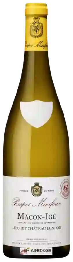 Winery Prosper Maufoux - Lie Dit Château London Mâcon-Igé
