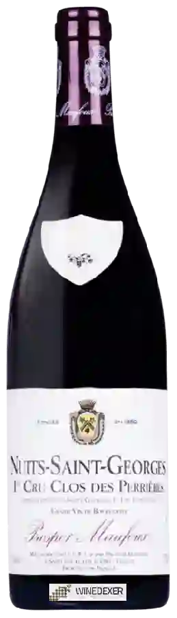 Winery Prosper Maufoux - Nuits-Saint-Georges 1er Cru 'Clos des Perrieres' Winery Prosper Maufoux - Nuits-Saint-Georges 1er Cru 'Clos des Perrieres'