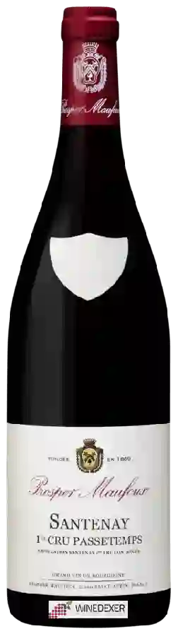 Winery Prosper Maufoux - Santenay 1er Cru 'Passetemps' Winery Prosper Maufoux - Santenay 1er Cru 'Passetemps'