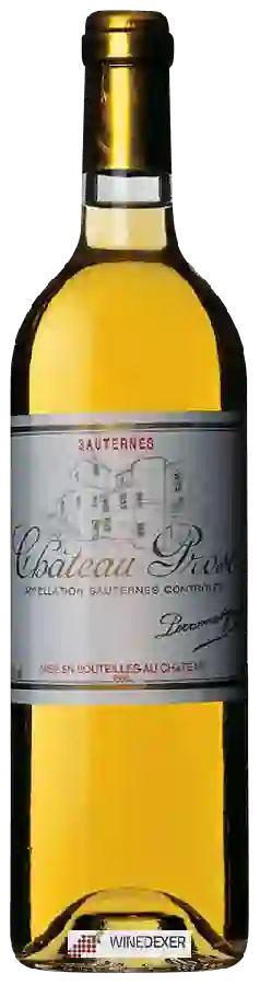 Chateau Prost - Sauternes Chateau Prost - Sauternes