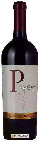 Winery Provenance - Cabernet Sauvignon Three Palms Vineyard