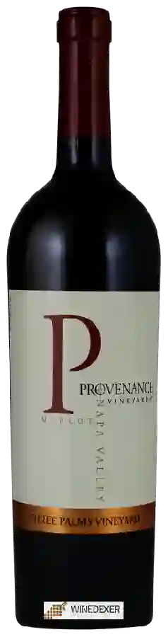 Winery Provenance - Merlot Three Palms Vineyard Winery Provenance - Merlot Three Palms Vineyard