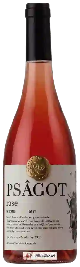 Winery Psagot - Jerusalem Mountain Vineyards Rosé Winery Psagot - Jerusalem Mountain Vineyards Rosé