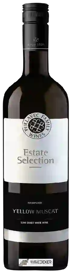 Winery Puklavec Family Wines - Estate Selection Yellow Muscat