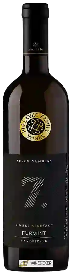 Winery Puklavec Family Wines - Seven Numbers Single Vineyard Furmint Winery Puklavec Family Wines - Seven Numbers Single Vineyard Furmint
